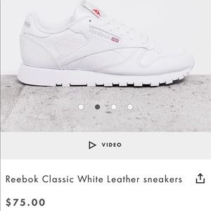 Women’s Reebok Classic Leather Sneakers